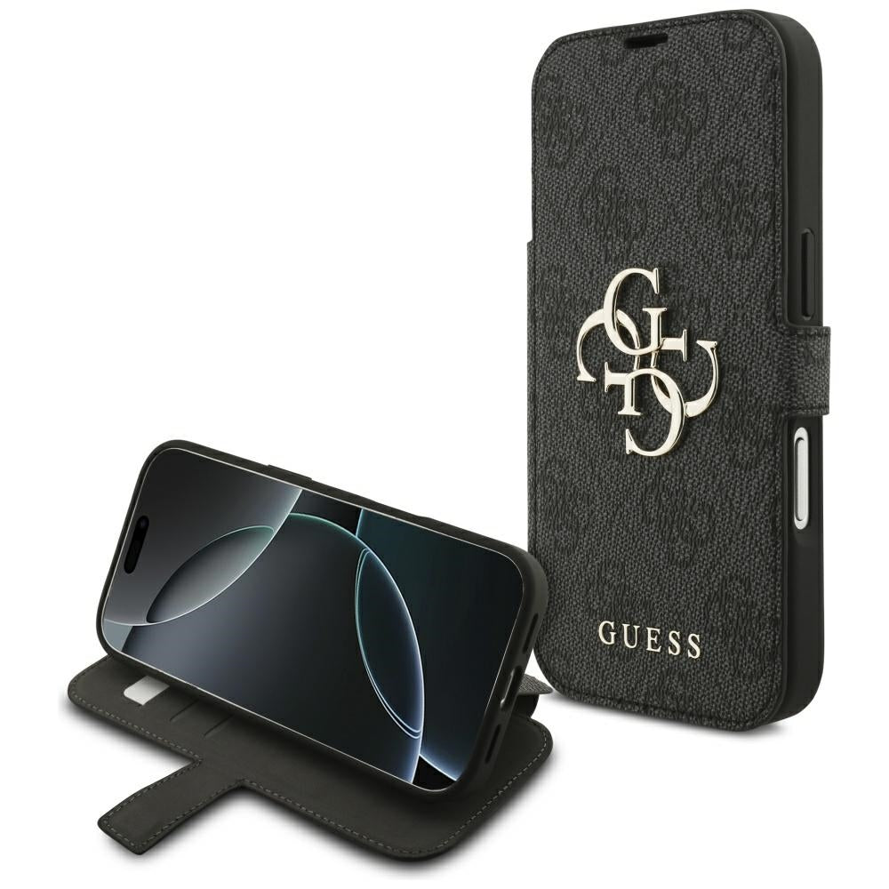 Etui na Apple iPhone 18 Pro Max / 17 Pro Max, Guess, 4G Metal Logo, Czarny
