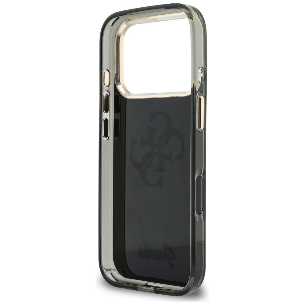 Etui na Apple iPhone 18 Pro Max / 17 Pro Max, Guess, IML 4G Metal Script, czarne