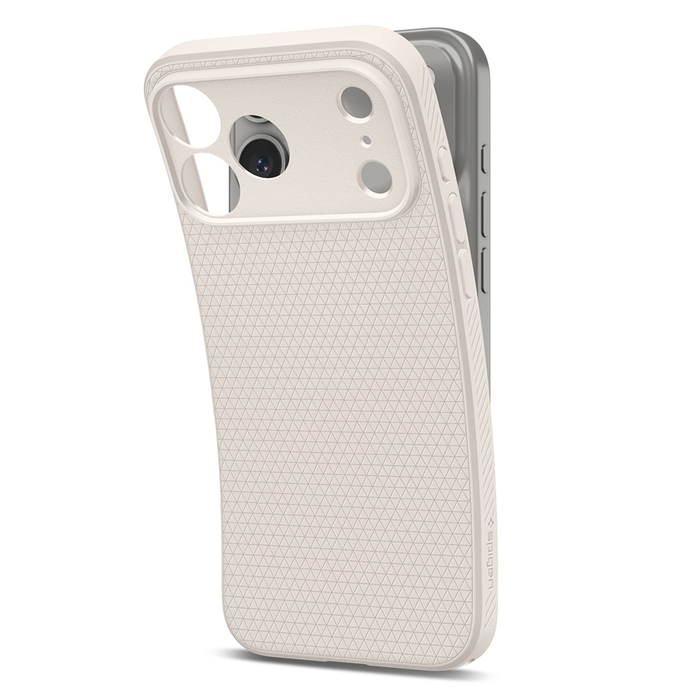 Etui na Apple iPhone 18 Pro Max / 17 Pro Max, Spigen, Liquid Air, Beżowy ACS12114