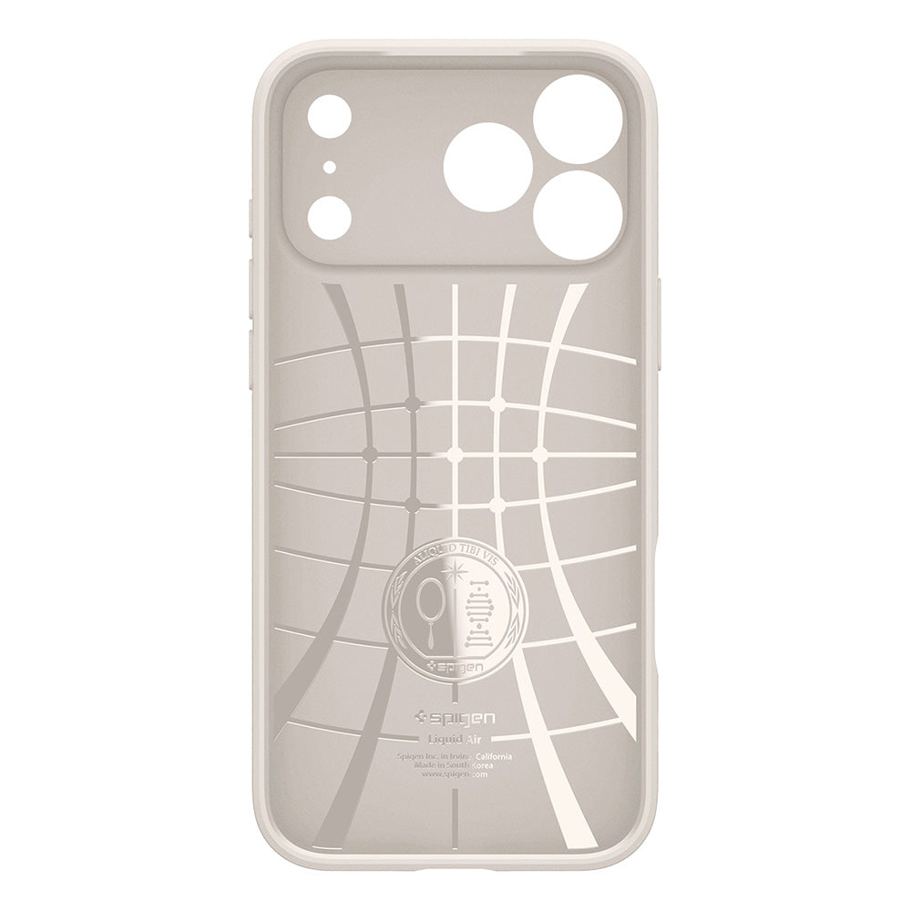 Etui na Apple iPhone 18 Pro Max / 17 Pro Max, Spigen, Liquid Air, Beżowy ACS12114