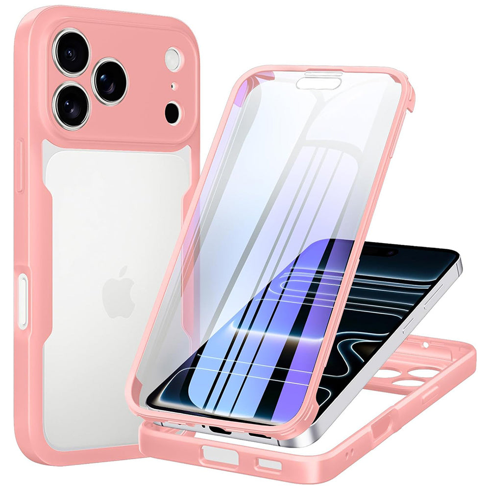Etui na Apple iPhone 18 Pro Max / 17 Pro Max, Techsuit, ColorVerse 360, Różowe