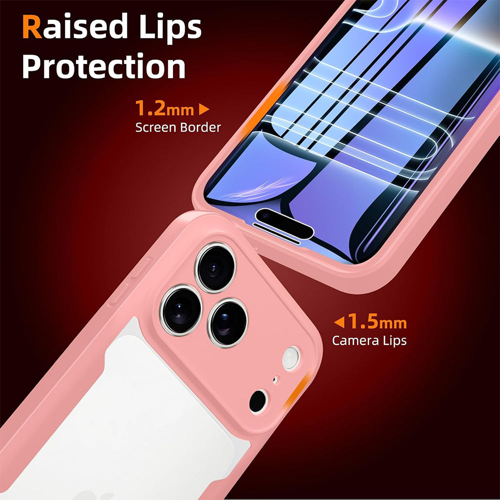 Etui na Apple iPhone 18 Pro Max / 17 Pro Max, Techsuit, ColorVerse 360, Różowe