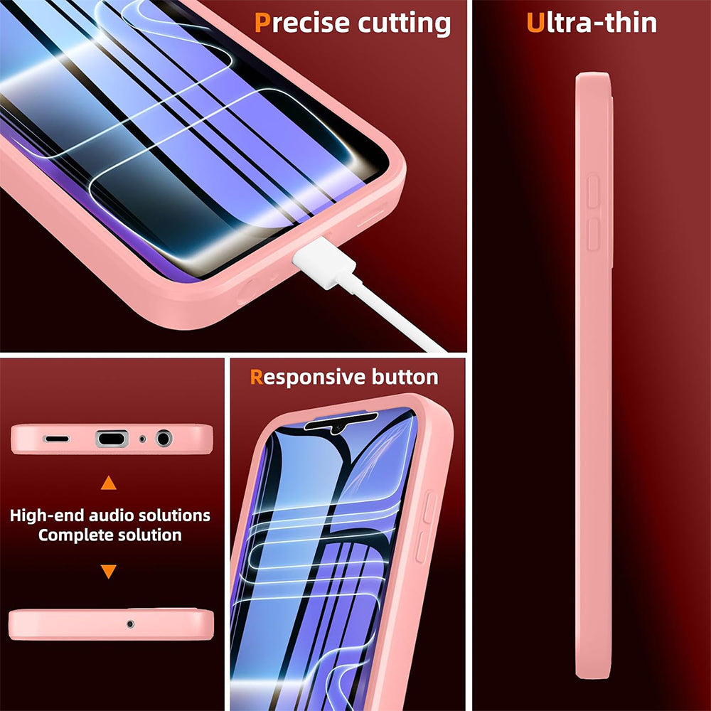 Etui na Apple iPhone 18 Pro Max / 17 Pro Max, Techsuit, ColorVerse 360, Różowe