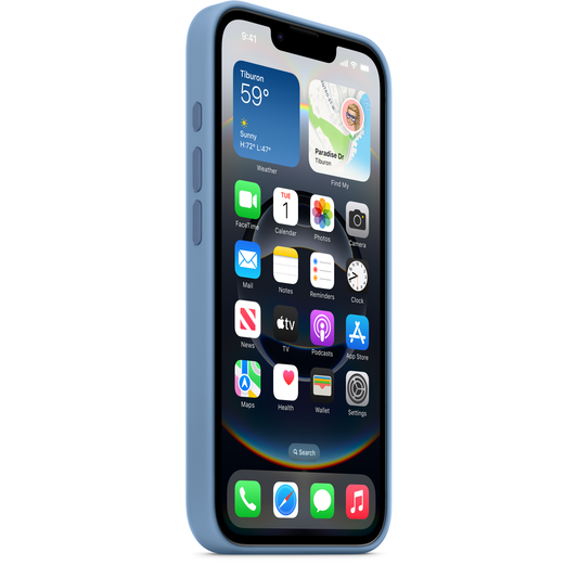 Etui na Apple iPhone 16e, niebieskie MD3Q4ZM/A