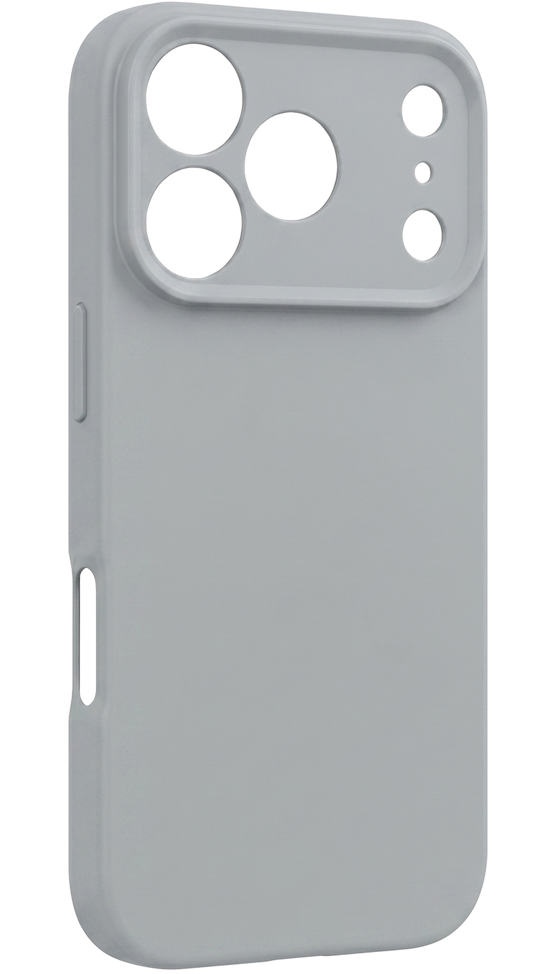 Etui na Apple iPhone 17 Pro, OEM, silikon, szary