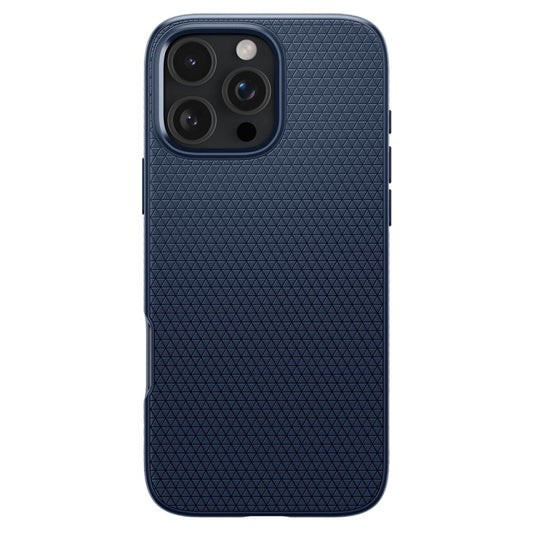 Etui do Apple iPhone 16 Pro, Spigen, Liquid Air, niebieski ACS08118