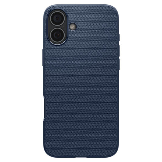 Etui do Apple iPhone 16, Spigen, Liquid Air, niebieski ACS08195