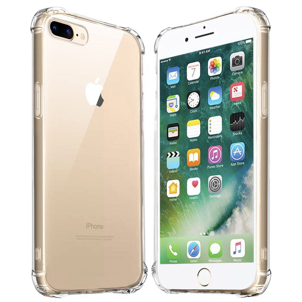 Etui na Apple iPhone 8 Plus / 7 Plus, Techsuit, Shockproof Clear, Przezroczyste