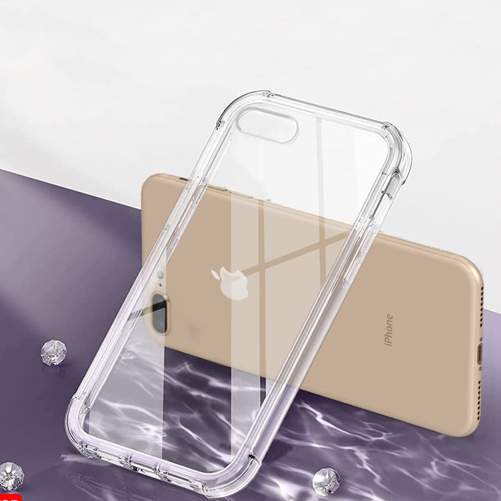 Etui na Apple iPhone 8 Plus / 7 Plus, Techsuit, Shockproof Clear, Przezroczyste