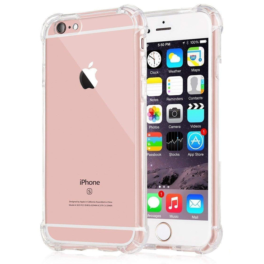 Etui na Apple iPhone SE (2016) / 5 / 5s, Techsuit, Przezroczyste odporne na wstrząsy