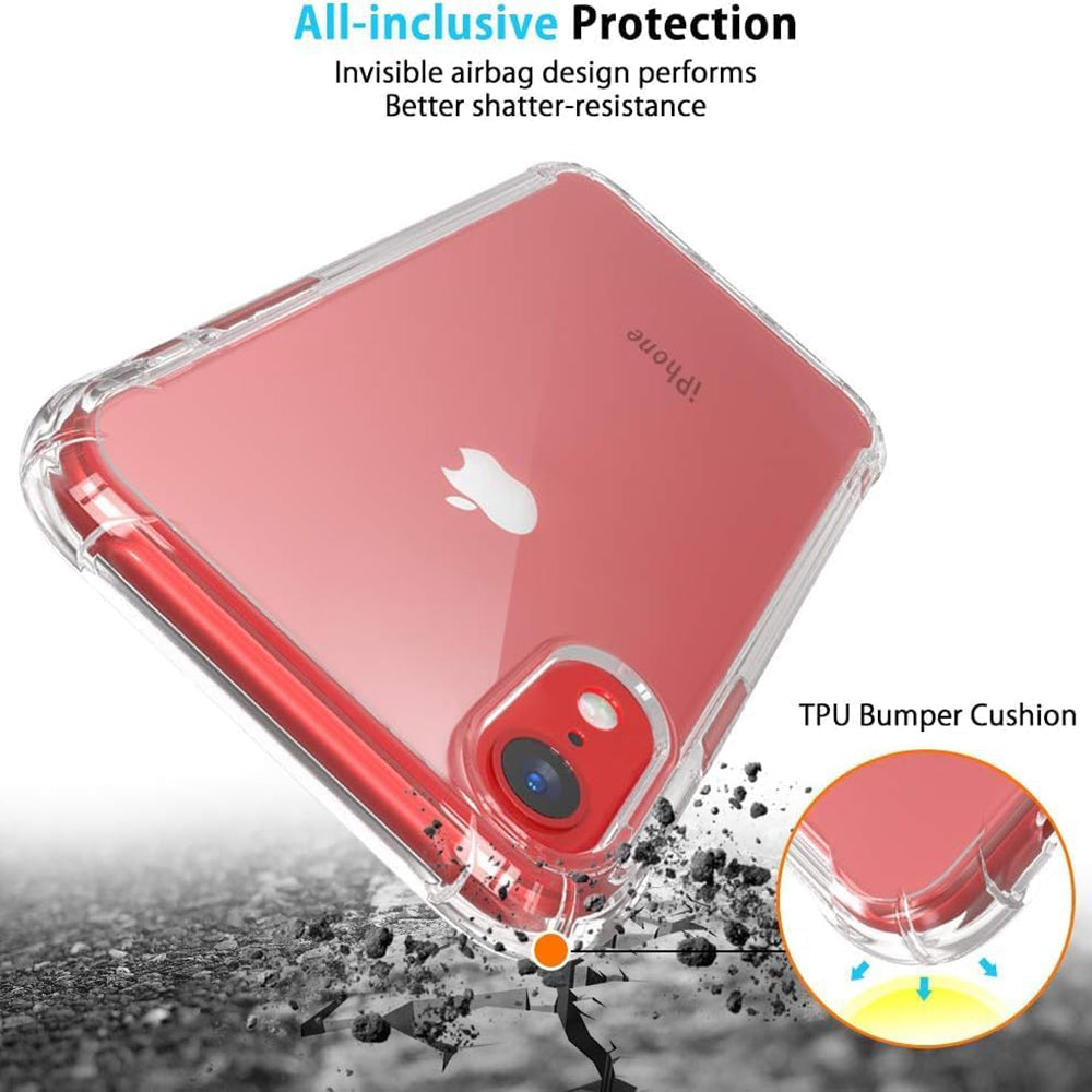 Etui na Apple iPhone XR, Techsuit, Shockproof Clear, Przezroczyste