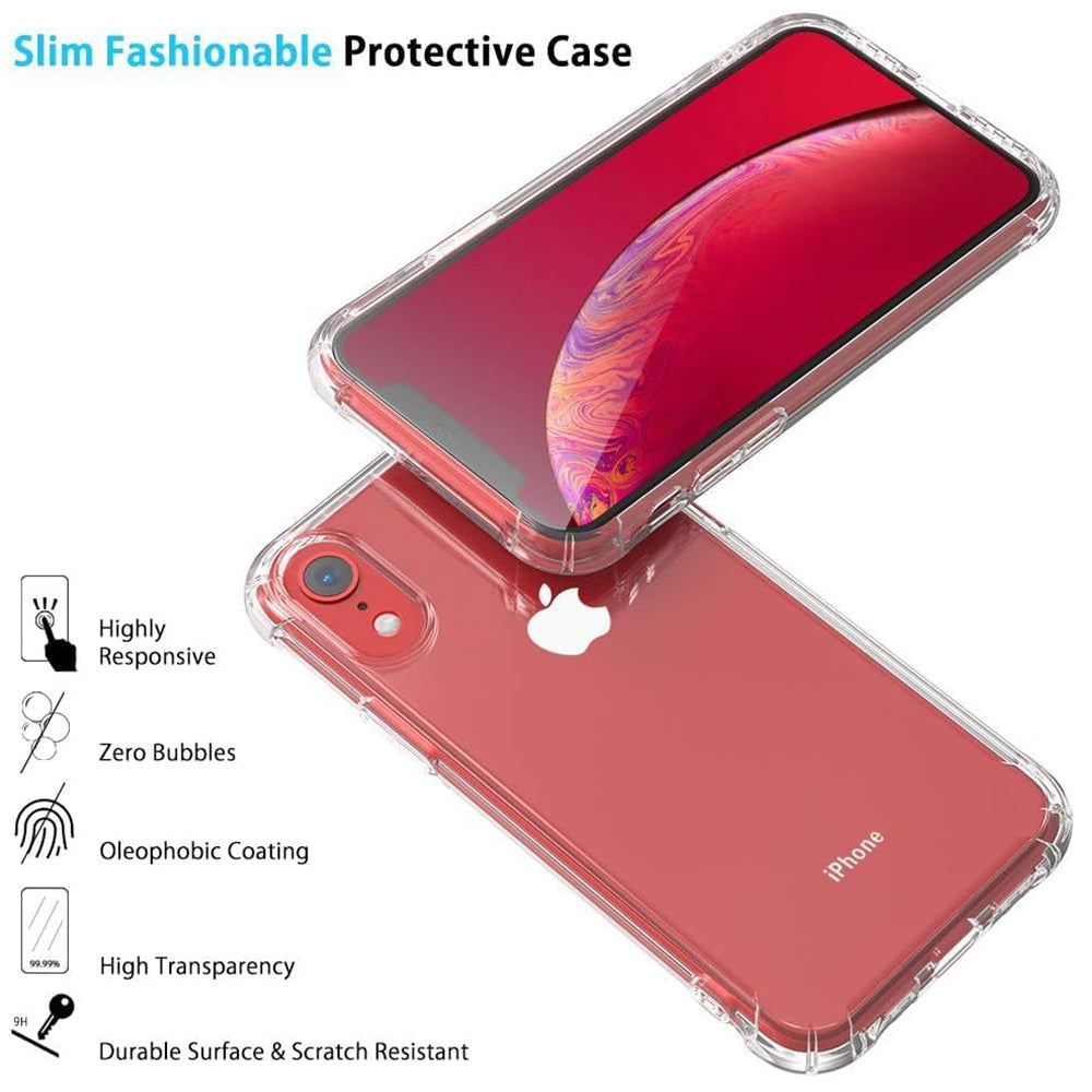 Etui na Apple iPhone XR, Techsuit, Shockproof Clear, Przezroczyste