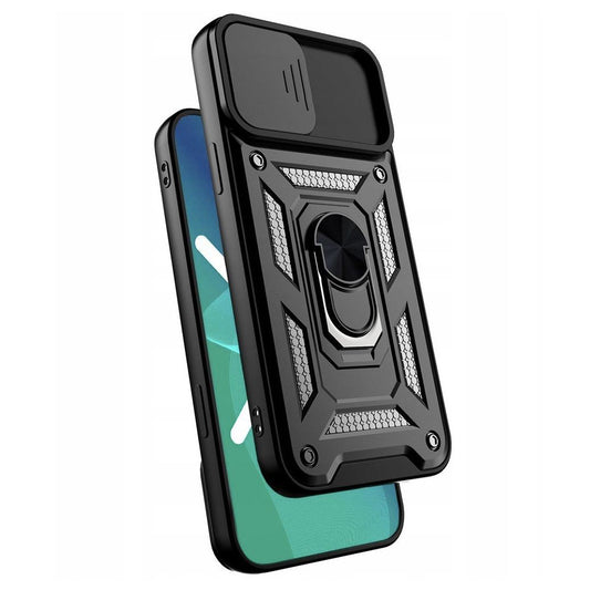 Etui na Apple iPhone XS Max, Techsuit, CamShield, czarne