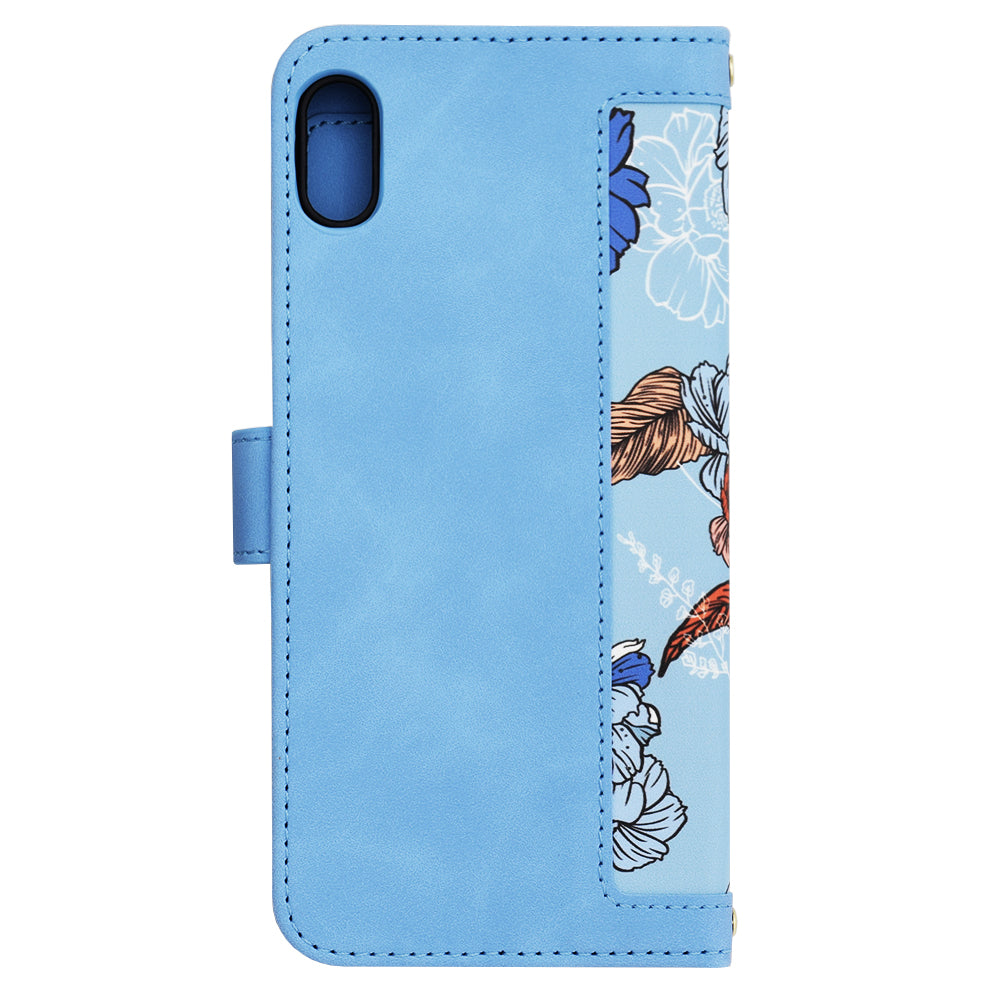 Etui na Apple iPhone XS Max, Techsuit, FlipCraft, Niebieski
