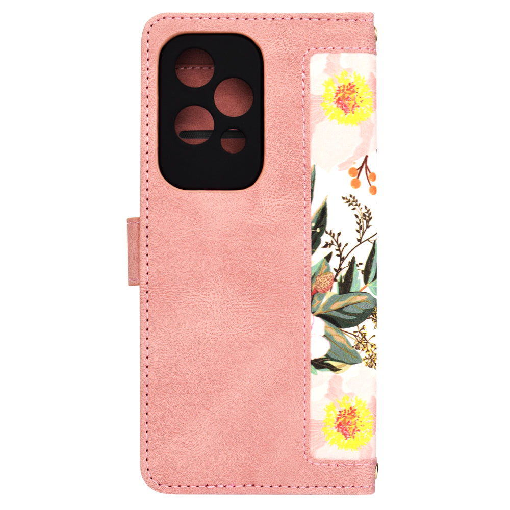 Etui na Honor 200 Lite, Techsuit, FlipCraft, Różowe