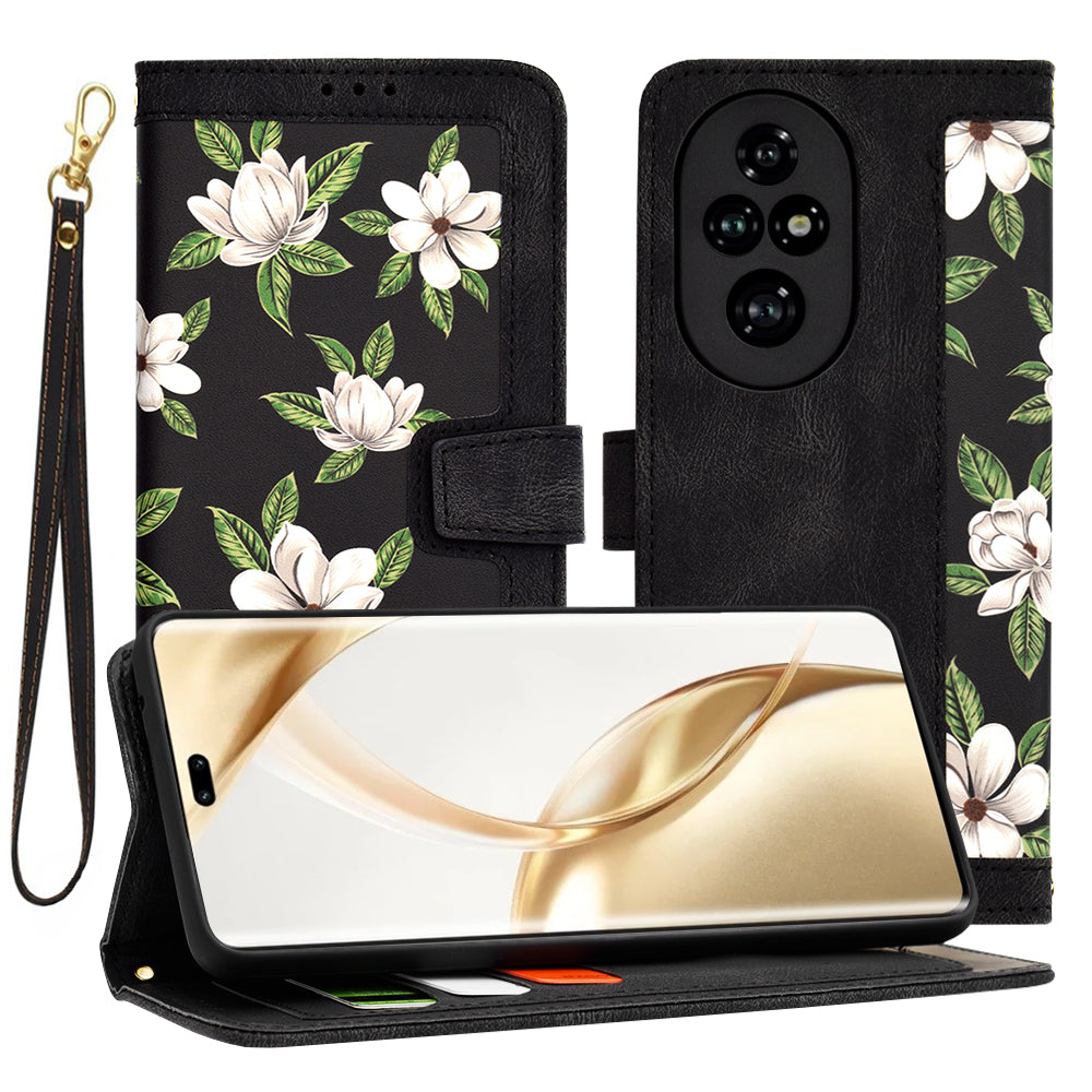 Etui na Honor 200 Pro, Techsuit, FlipCraft, czarne