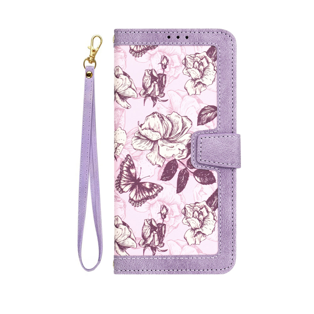 Etui na Honor 200, Techsuit, FlipCraft, Fioletowy