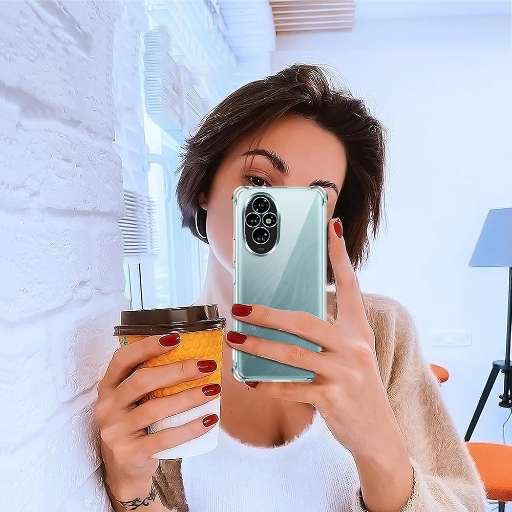Etui na Honor 200, Techsuit, Shockproof Clear, Przezroczyste