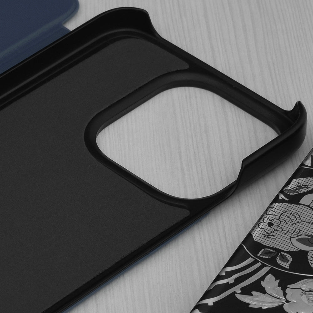 Etui na Honor 400 Lite, Techsuit, eFold, Ciemnoniebieskie