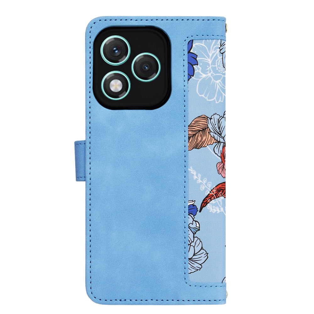 Etui na Honor 400 Lite, Techsuit, FlipCraft, Niebieski