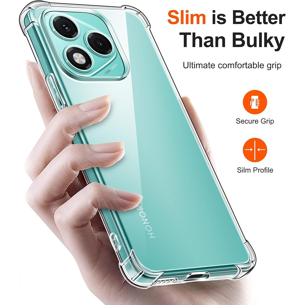Etui na Honor 400 Lite, Techsuit, Shockproof Clear, Przezroczyste