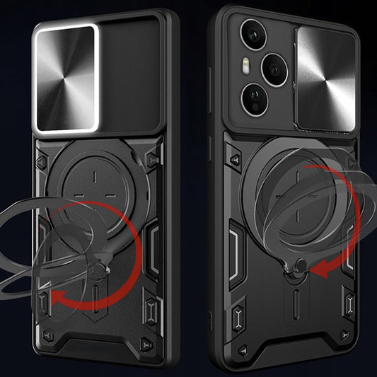 Etui na Honor 400 Pro, Techsuit, CamGuard Pro, Różowo-Złoty
