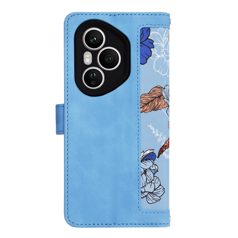 Etui na Honor 400 Pro, Techsuit, FlipCraft, Niebieski