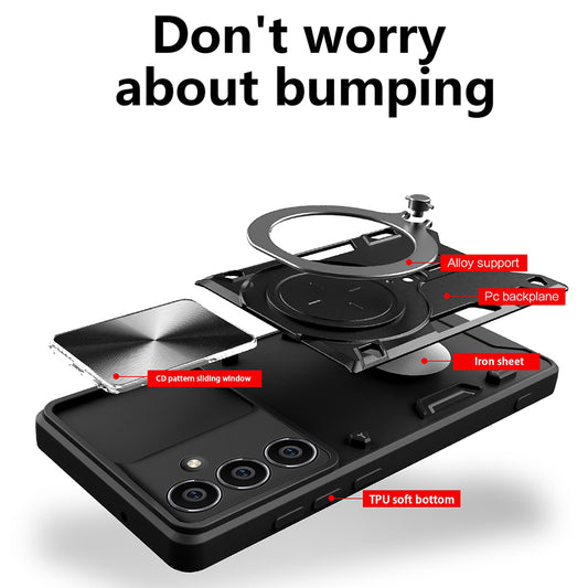 Etui na Honor 400 Smart 4G / X7d 4G / 400 Smart 5G, Techsuit, CamGuard Pro, Czerwony