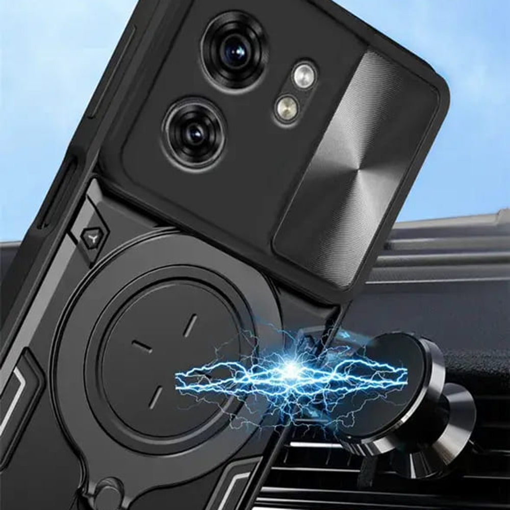 Etui na Honor 400 Smart 4G / X7d 4G / 400 Smart 5G, Techsuit, CamGuard Pro, Różowy