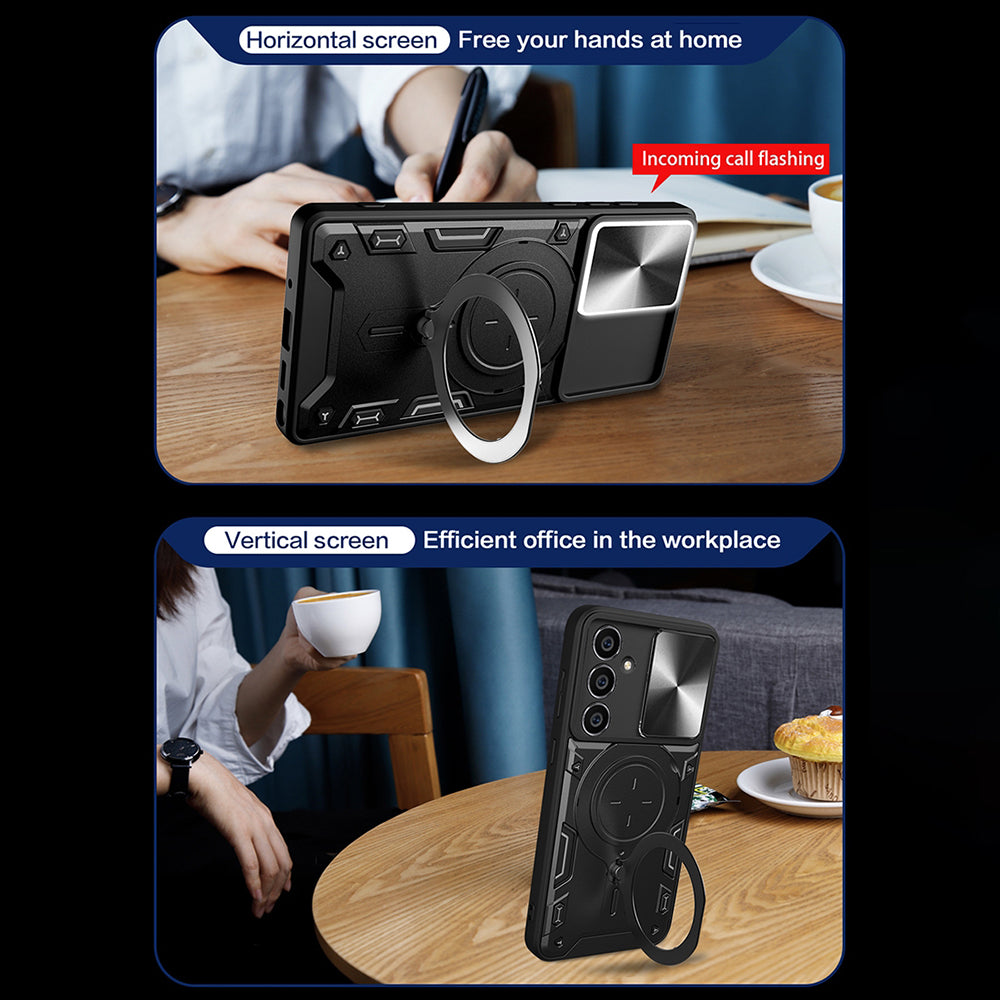 Etui na Honor 400 Smart 4G / X7d 4G / 400 Smart 5G, Techsuit, CamGuard Pro, Różowy