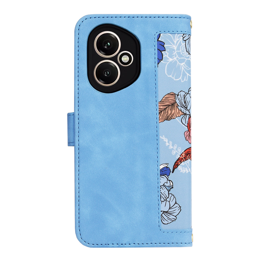 Etui na Honor 400, Techsuit, FlipCraft, Niebieski