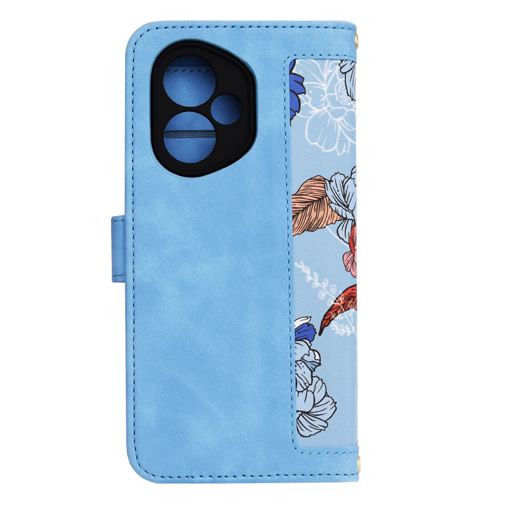 Etui na Honor 400, Techsuit, FlipCraft, Niebieski