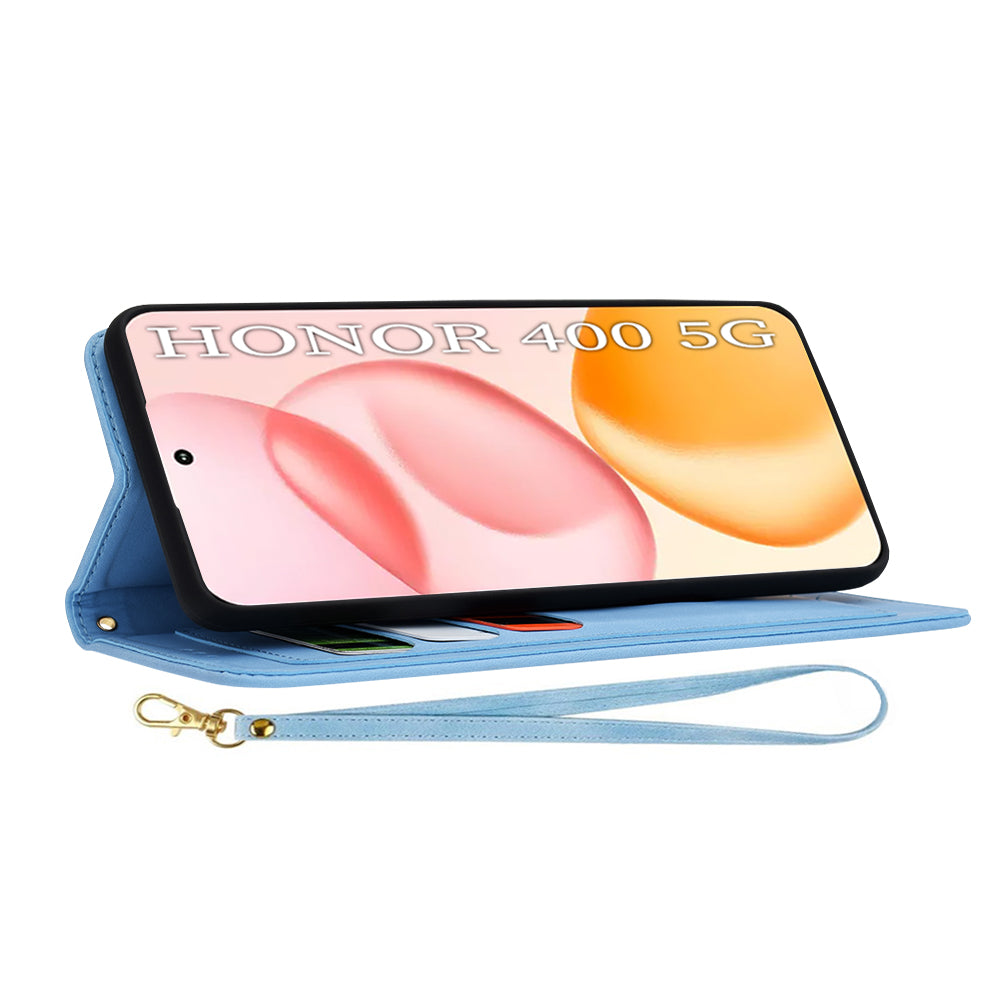 Etui na Honor 400, Techsuit, FlipCraft, Niebieski