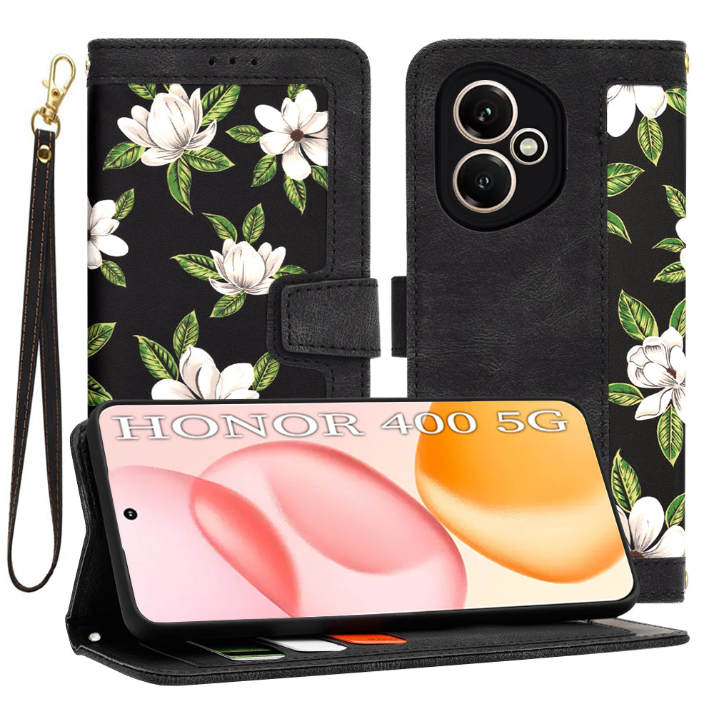 Etui na Honor 400, Techsuit, FlipCraft, czarne