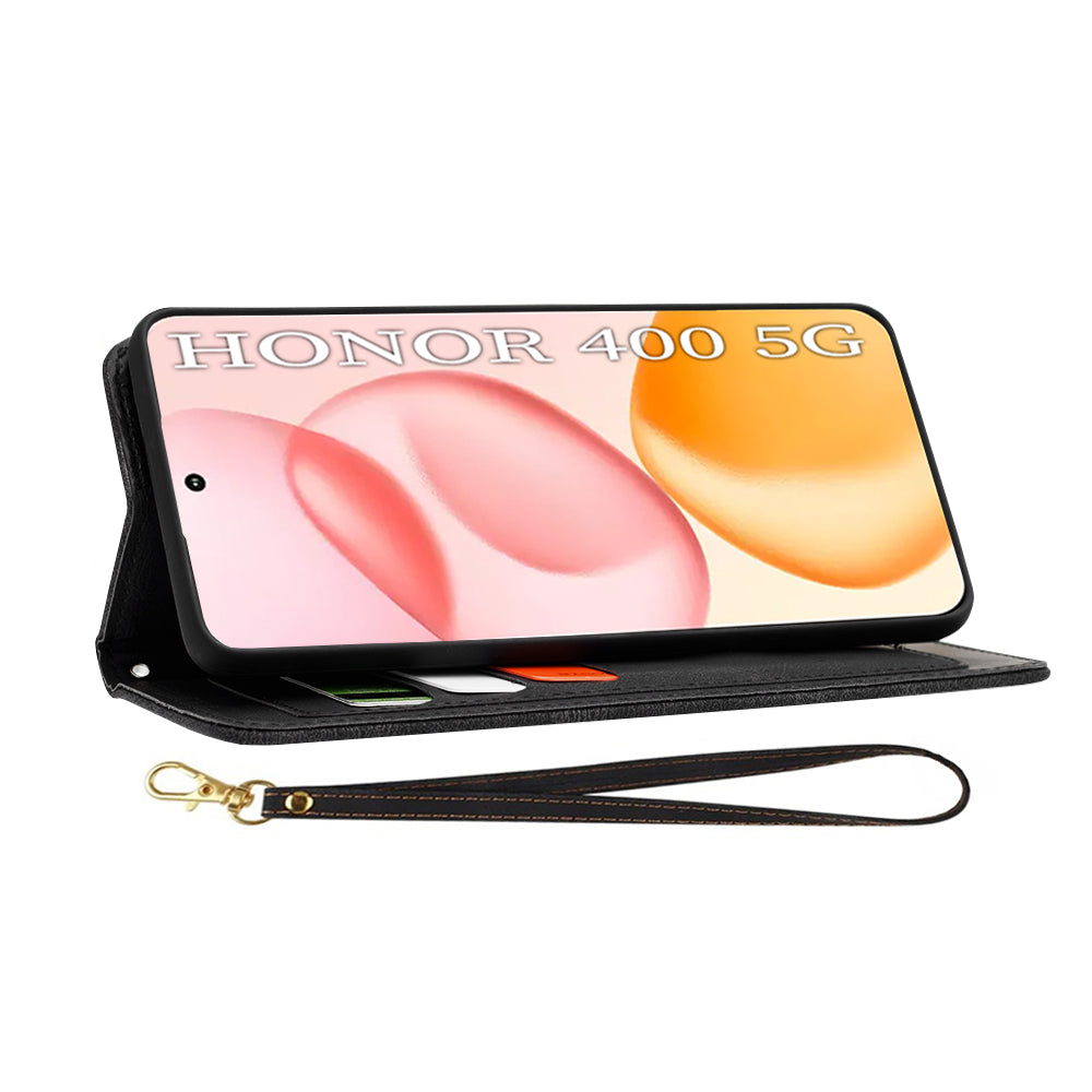 Etui na Honor 400, Techsuit, FlipCraft, czarne