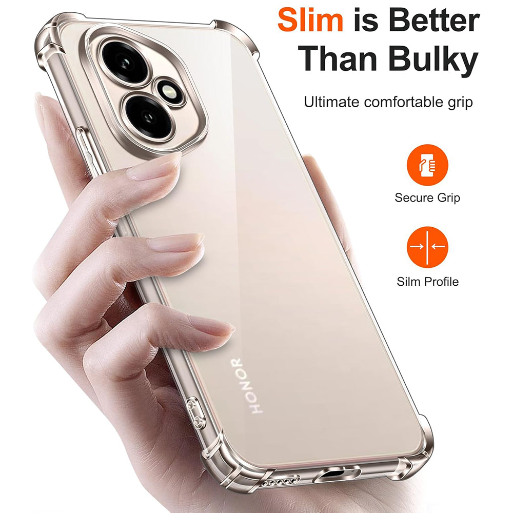 Etui na Honor 400, Techsuit, Shockproof Clear, Przezroczyste