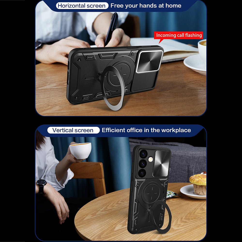 Case for Honor 600 Lite, Techsuit, CamGuard Pro, Black