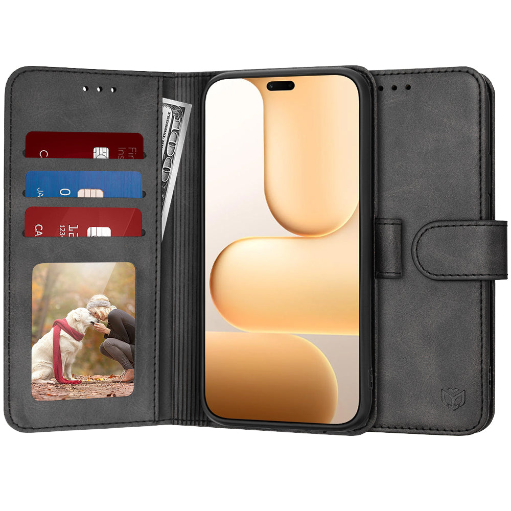 Etui na Honor 600 Lite, Techsuit, Diary Book, Czarne