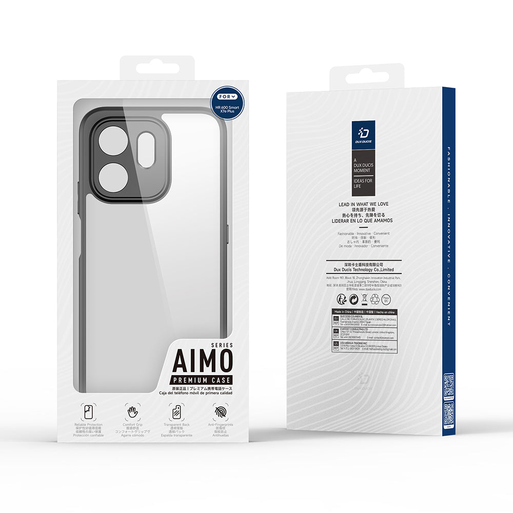 Etui do Honor 600 Smart, DUX DUCIS, Aimo, czarne