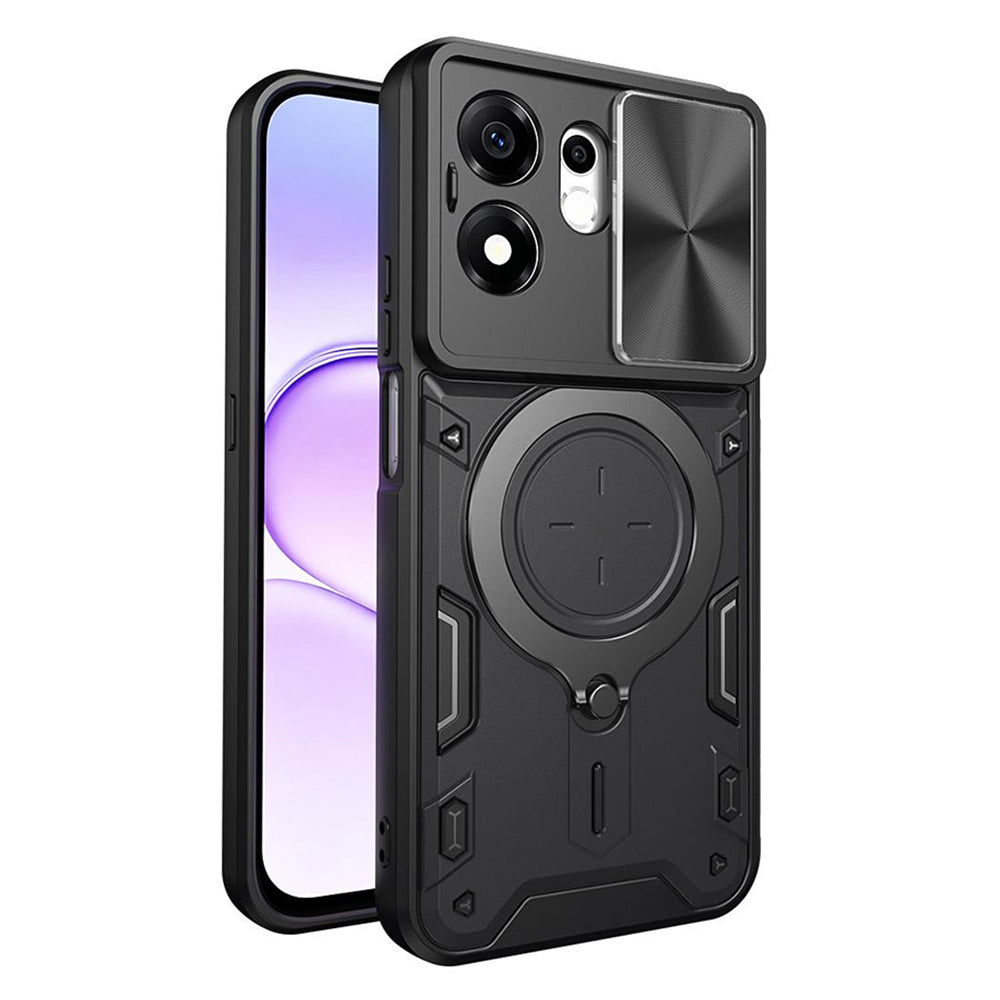 Etui na Honor 600 Smart, Techsuit, CamGuard Pro, czarne