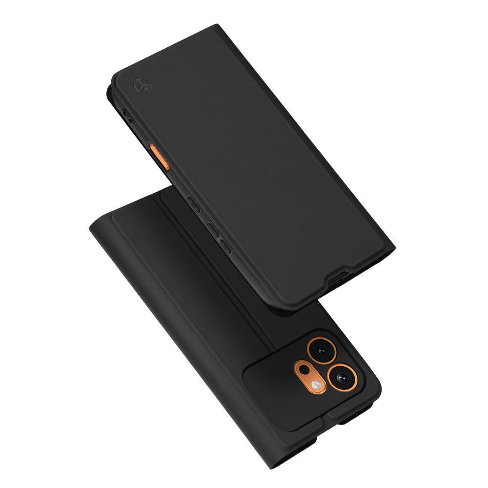 Etui na Honor 600, Techsuit, Magskin Book, czarne