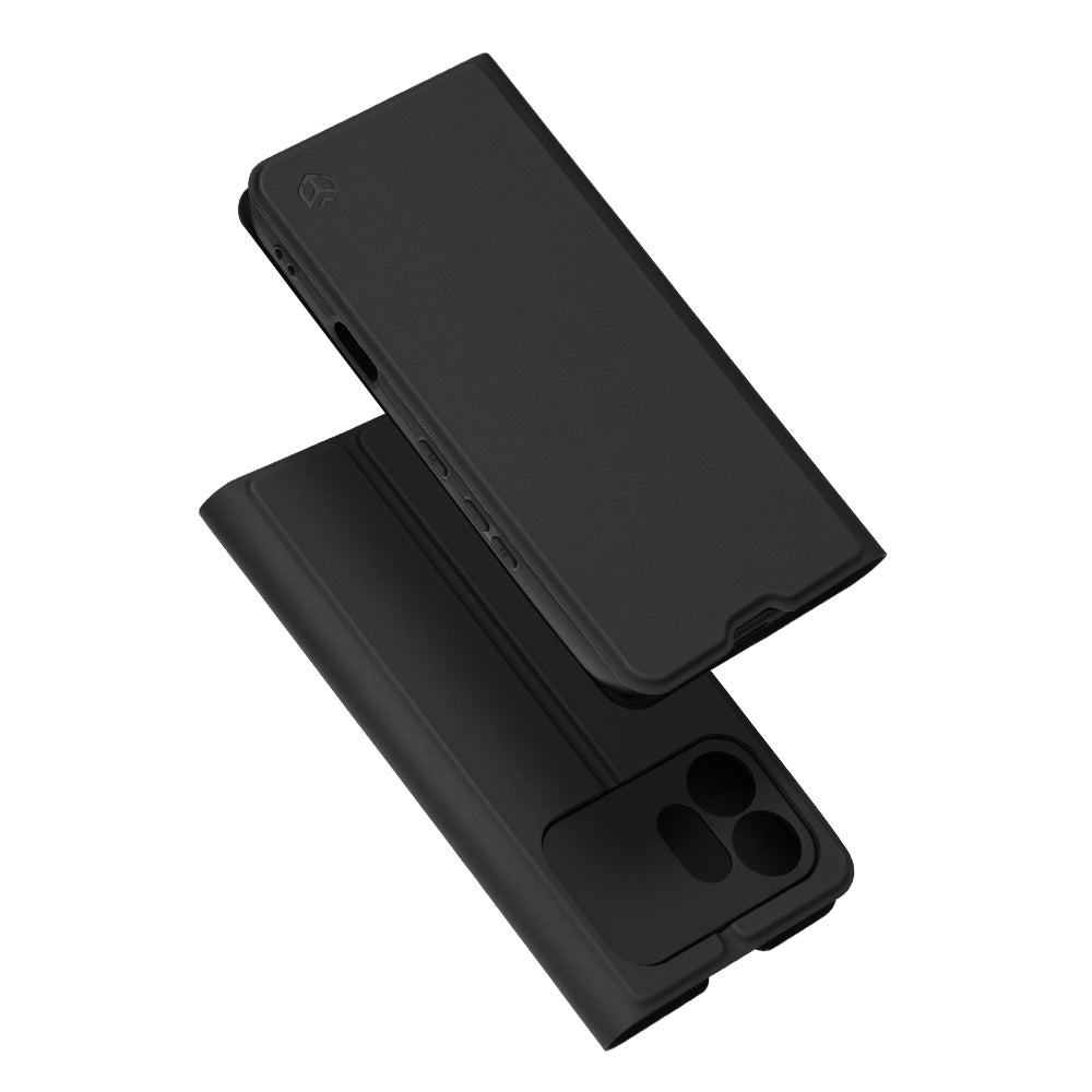 Etui na Honor 600, Techsuit, Magskin Book, czarne