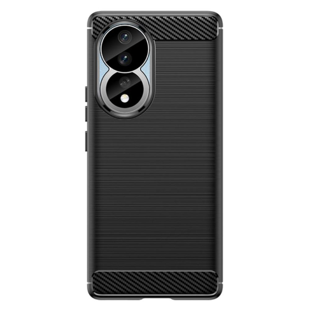 Etui na Honor 90 / 80, Techsuit, Carbon, Czarny