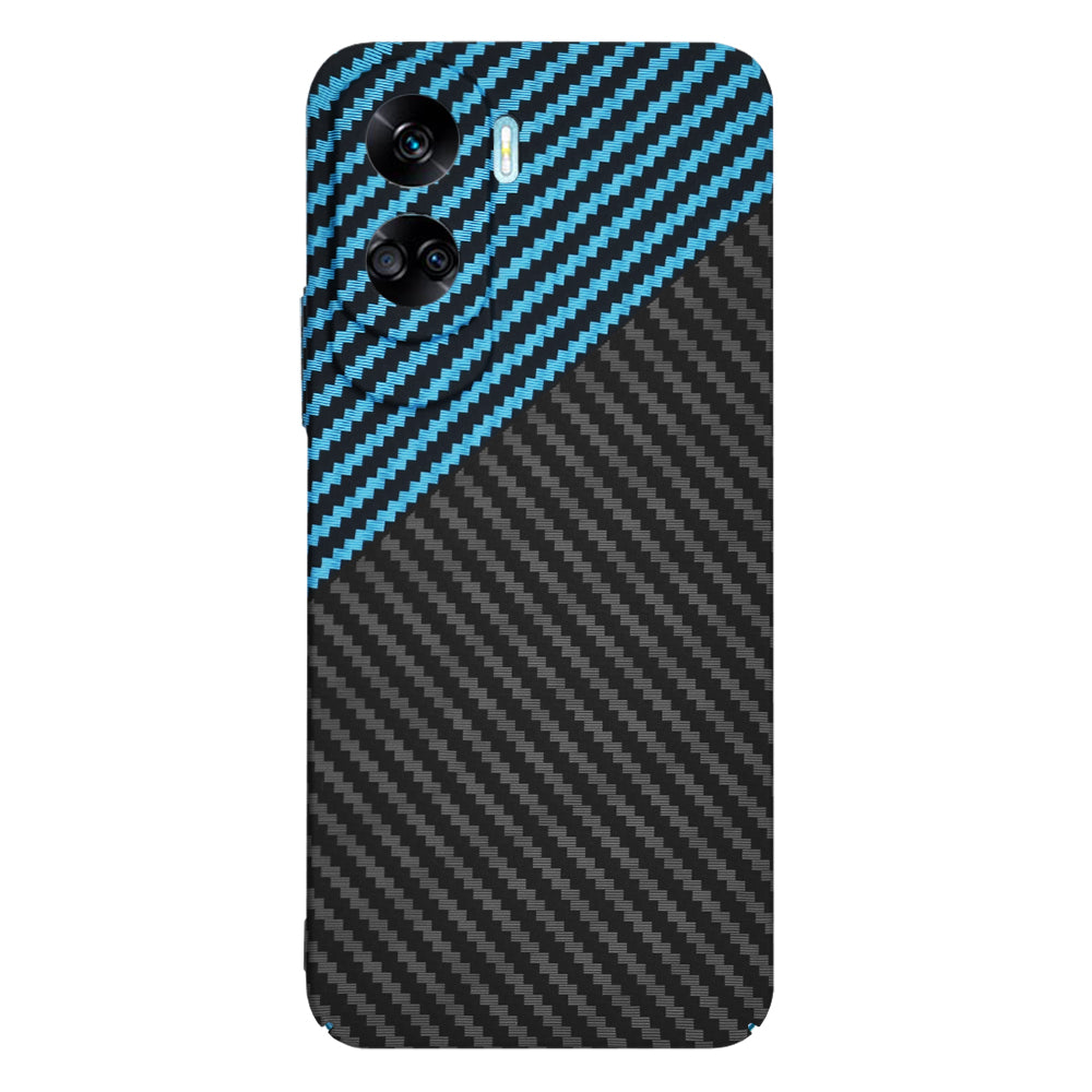 Etui do Honor 90 Lite, Techsuit, Carbonite FiberShell, Czarna Bleu