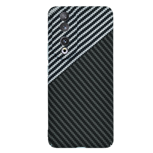 Etui na Honor 90, Techsuit, Carbonite FiberShell, Czarny Szary