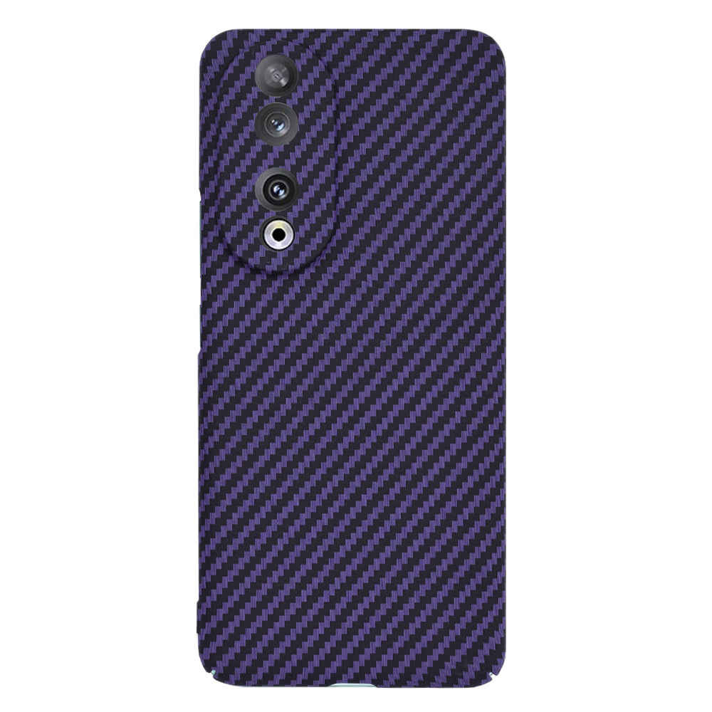 Etui na Honor 90, Techsuit, Carbonite FiberShell, Fioletowy