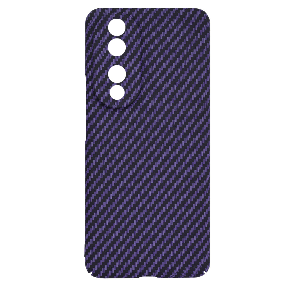 Etui na Honor 90, Techsuit, Carbonite FiberShell, Fioletowy