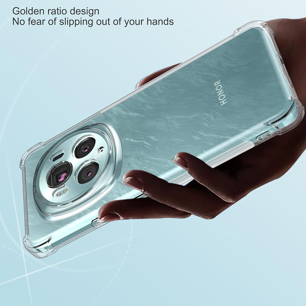 Etui na Honor Magic6 Pro, Techsuit, Shockproof Clear, Przezroczyste