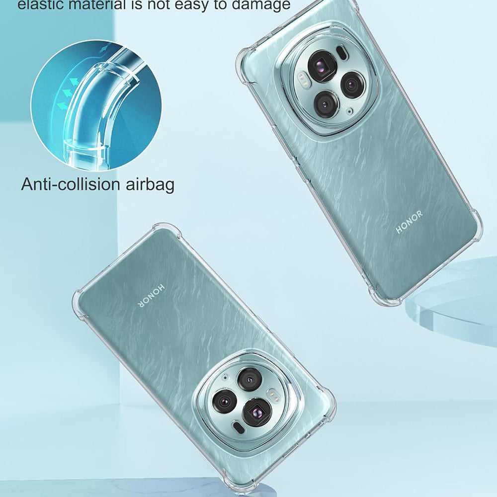 Etui na Honor Magic6 Pro, Techsuit, Shockproof Clear, Przezroczyste