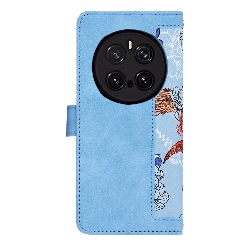 Etui na Honor Magic7 Pro, Techsuit, FlipCraft, Niebieski